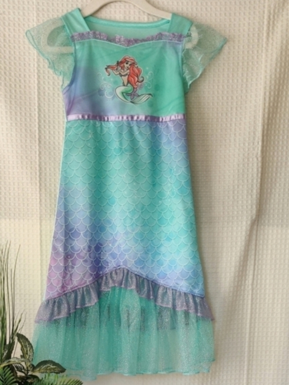 Disney Little Mermaid Ariel Fantasy Nightgown Size 4T